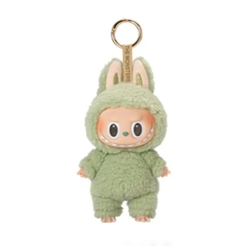 Brand New POP MART Labubu Plush Pendant - Exciting Macarons - Green Grape